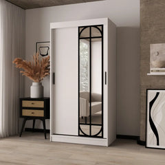 Lugo Sliding Door Wardrobe 100cm