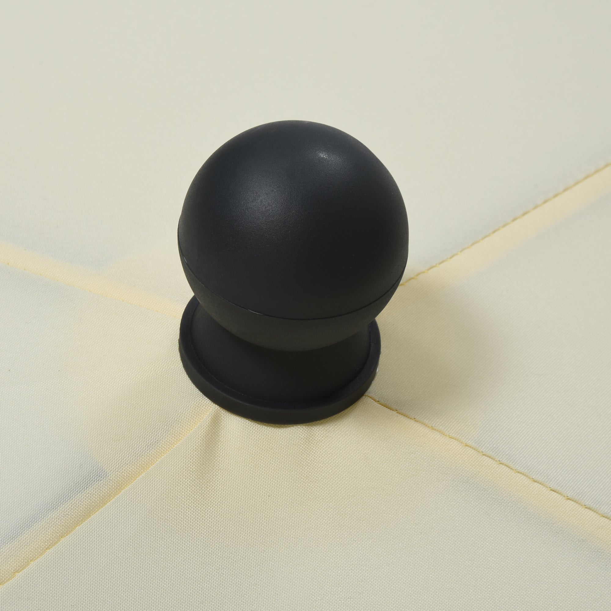 Outsunny 2 x 1.3m Garden Parasol Umbrella, Outdoor Market Table Umbrella with Ruffles & Aluminium Pole, Rectangular Tilting Parasol Sun Shade Canopy, Cream White