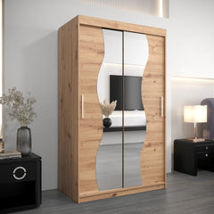 Madrid Sliding Door Wardrobe 120cm