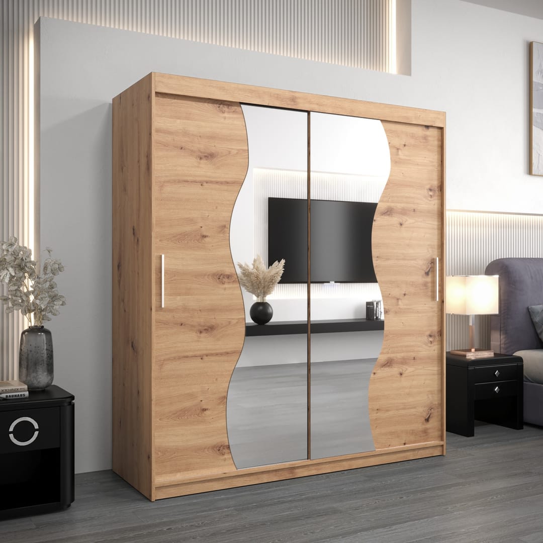 Madrid Sliding Door Wardrobe 180cm