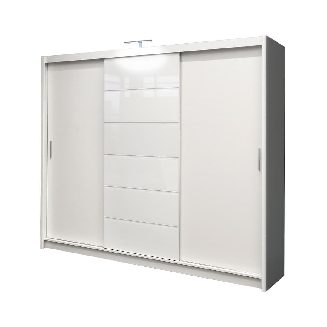 Malibu Sliding Door Wardrobe 250cm, image 2