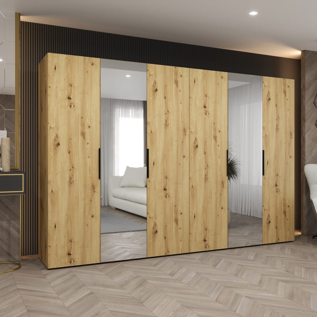 Marbella II Hinged Door Wardrobe 300cm