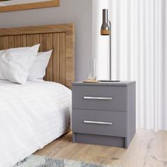 Bedside Table EPSOM Graphite