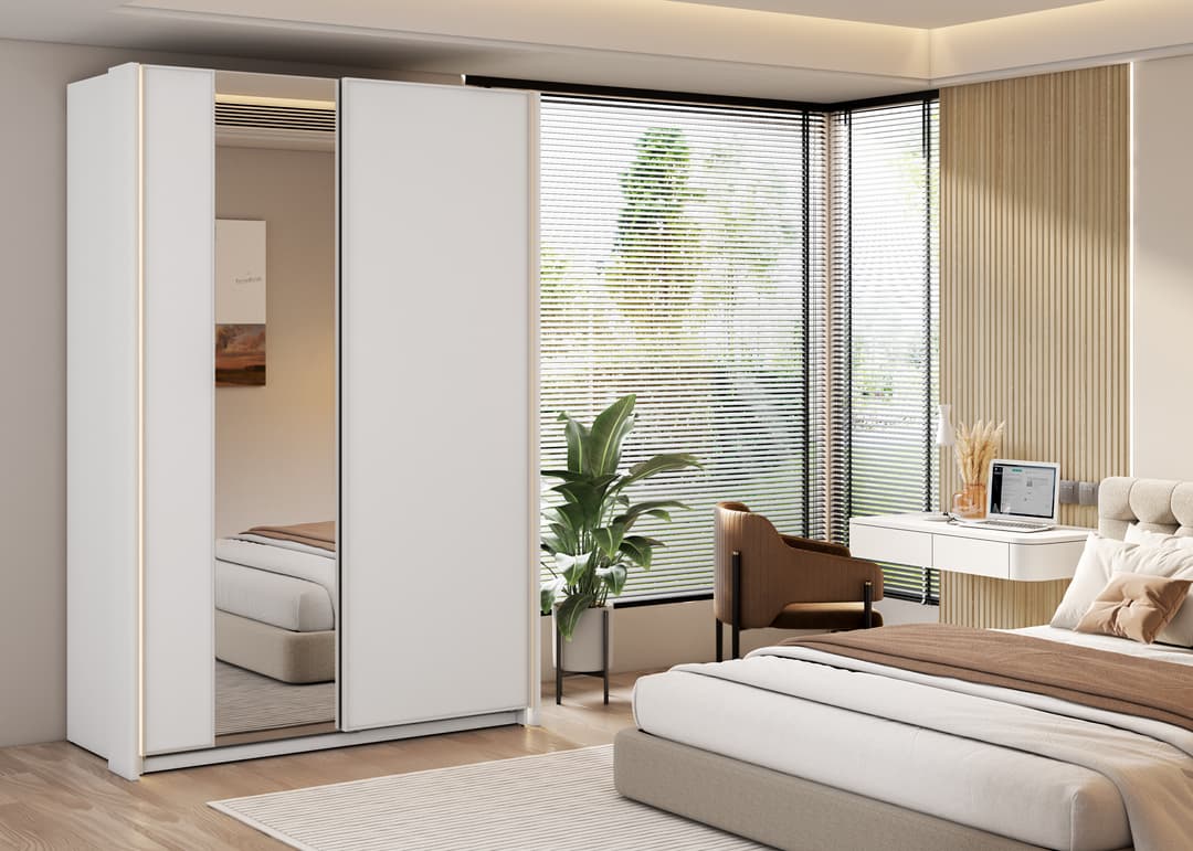Maxi MX-01 Sliding Door Wardrobe 120cm - product image 5