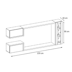 Galaxy Entertainment Unit For TVs Up To 60" - product image 3