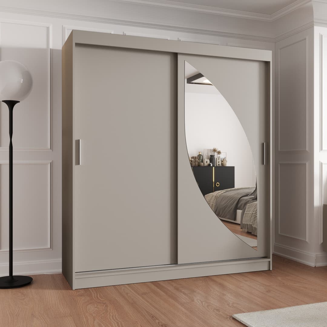 Milo Sliding Door Wardrobe 180cm
