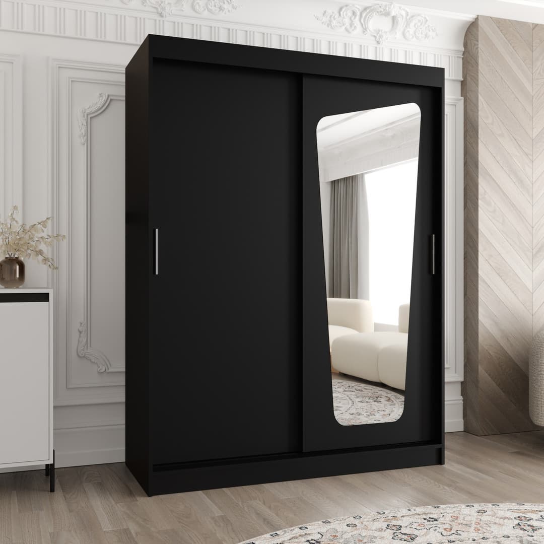 Moka Sliding Door Wardrobe 150cm