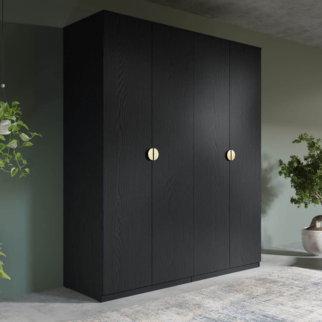 Mond Hinged Door Wardrobe 180cm