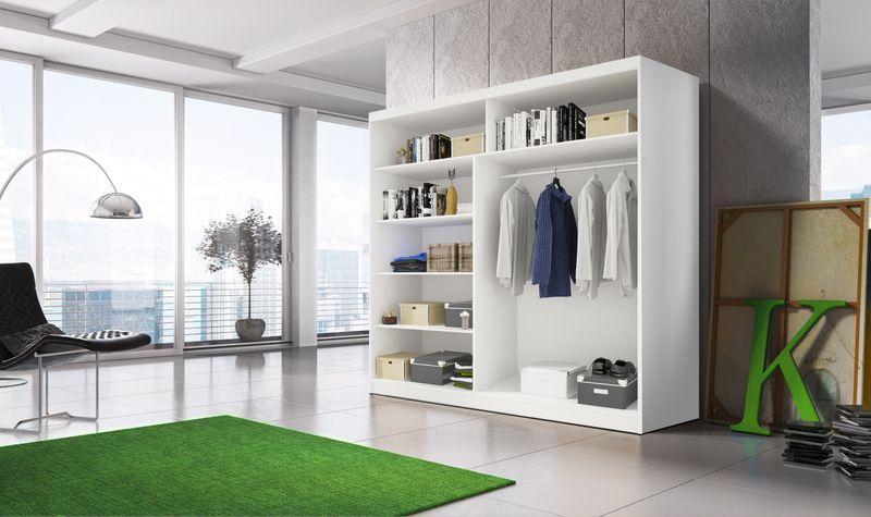 Multi 20 Sliding Door Wardrobe 203cm
