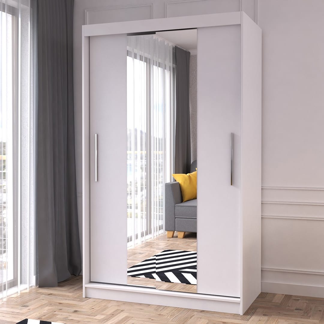 Neomi 01 Sliding Door Wardrobe 120cm