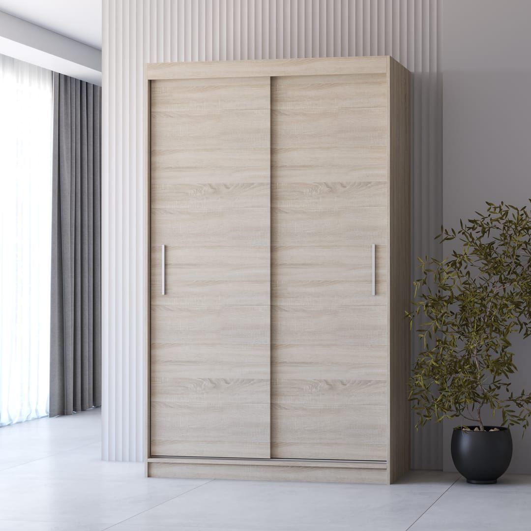 Neomi 04 Sliding Door Wardrobe 120cm