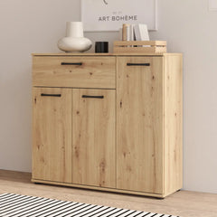 Niko Sideboard Cabinet 90cm in Oak Artisan