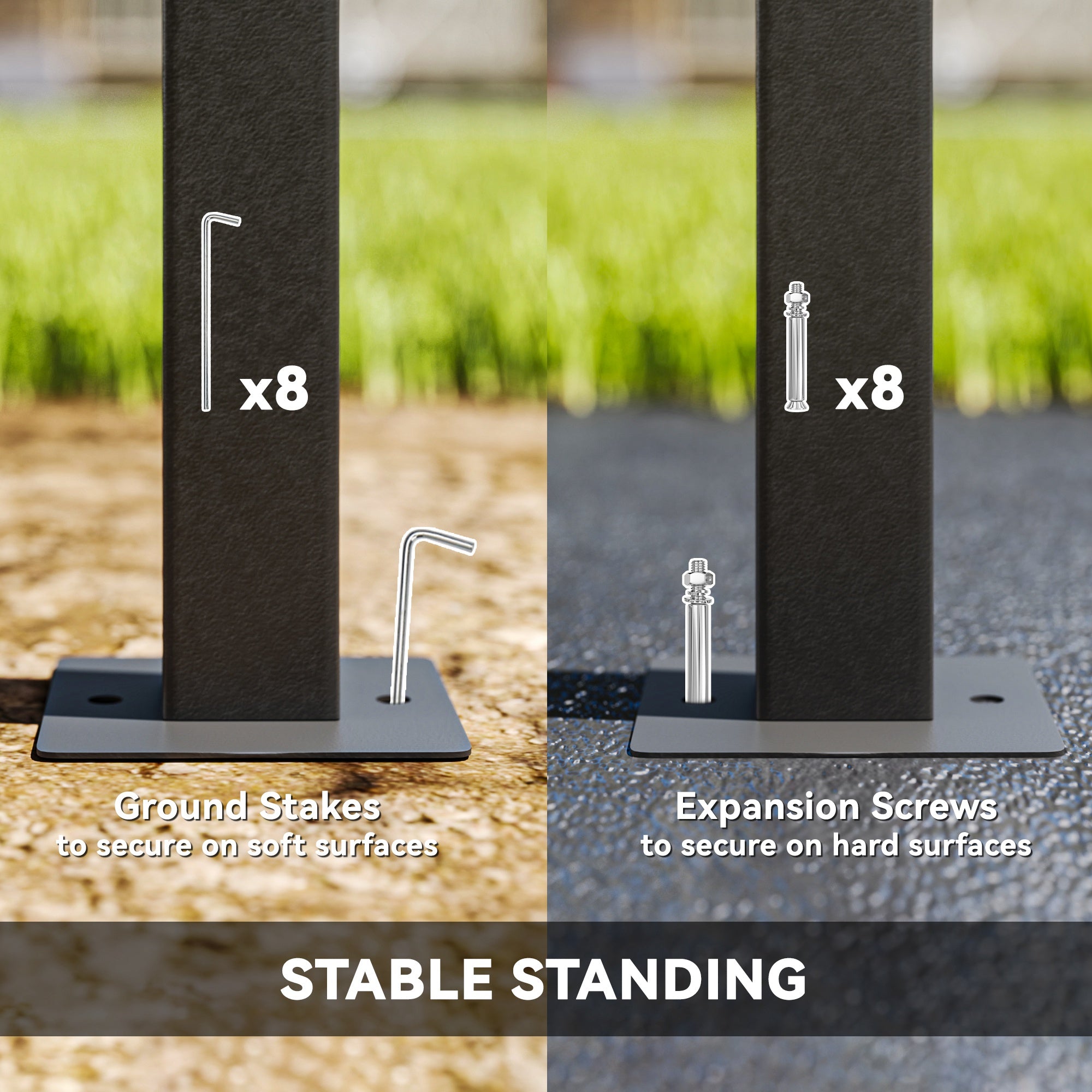 Outsunny√Ç 3√Ç x√Ç 3√Ç or 3√Ç x 6m Garden√Ç Gazebo with Extendable Awning and Wheels,√Ç UPF30+ Outdoor√Ç Metal Gazebo√Ç Canopy√Ç Shelter√Ç for BBQ, Event, Party