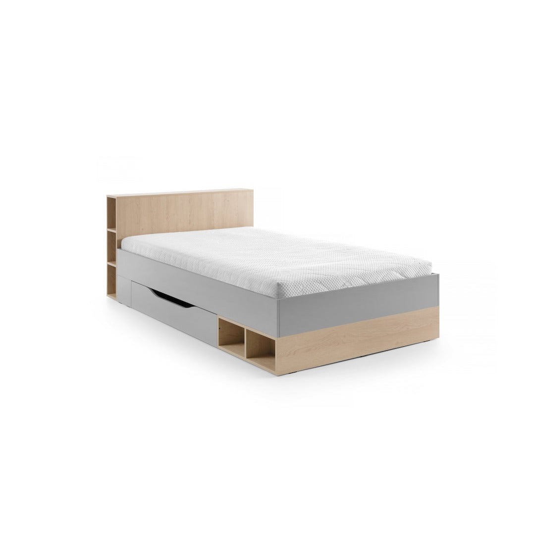 Oro OR6 Divan Bed [EU Small Double] in Grey