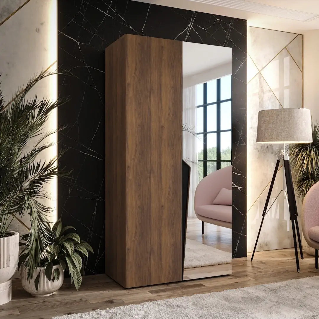 Piano II Hinged Door Wardrobe 100cm - product image 8