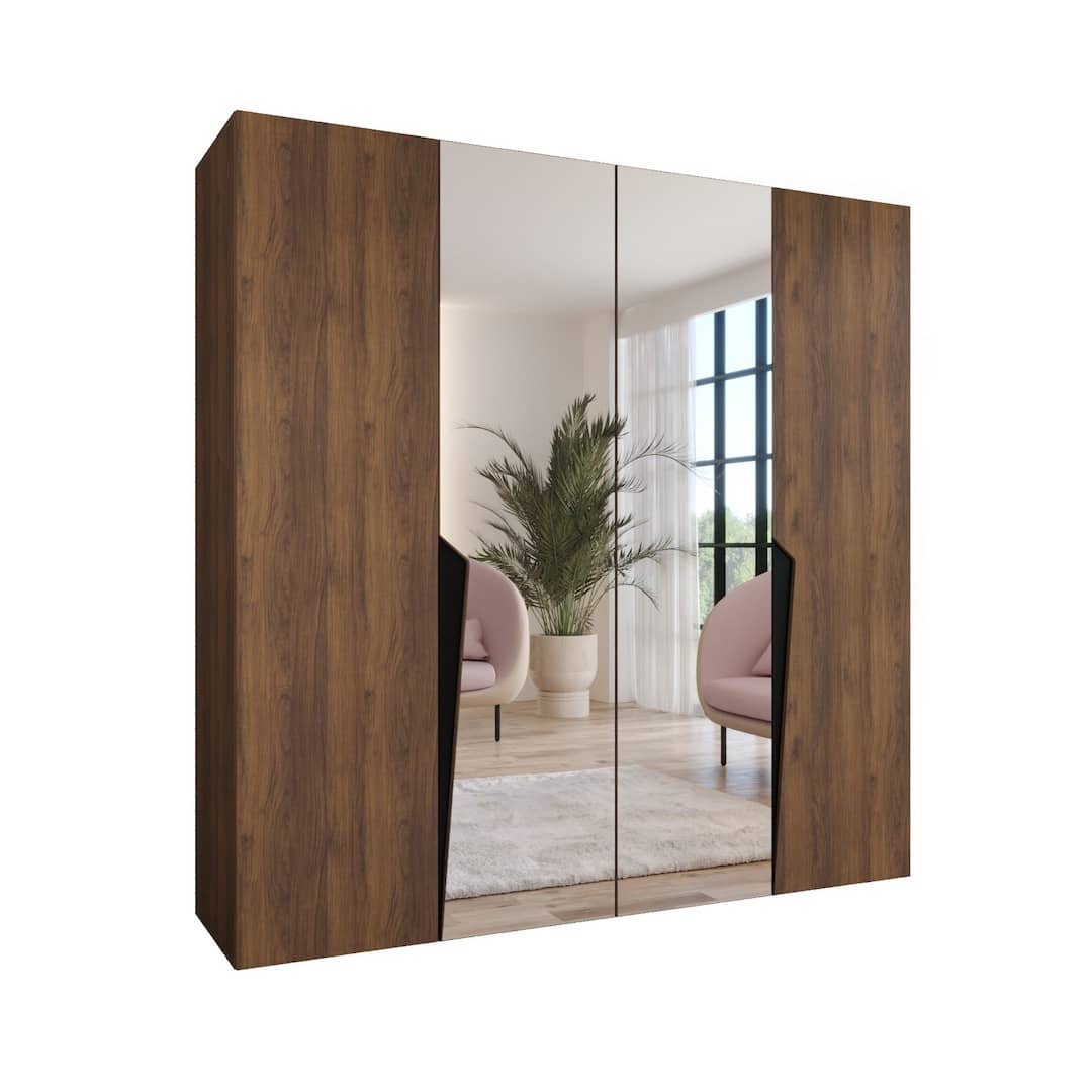 Piano II Hinged Door Wardrobe 200cm
