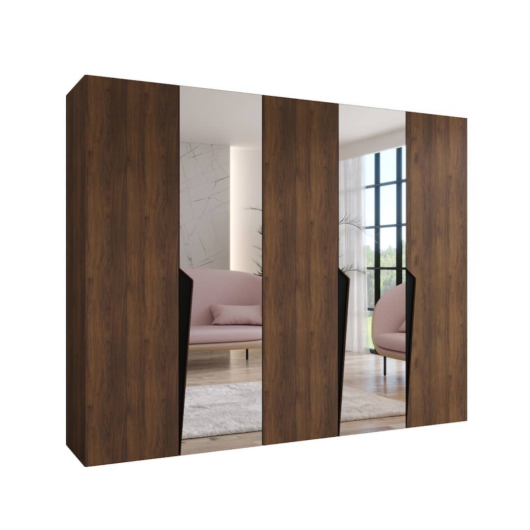 Piano II Hinged Door Wardrobe 250cm