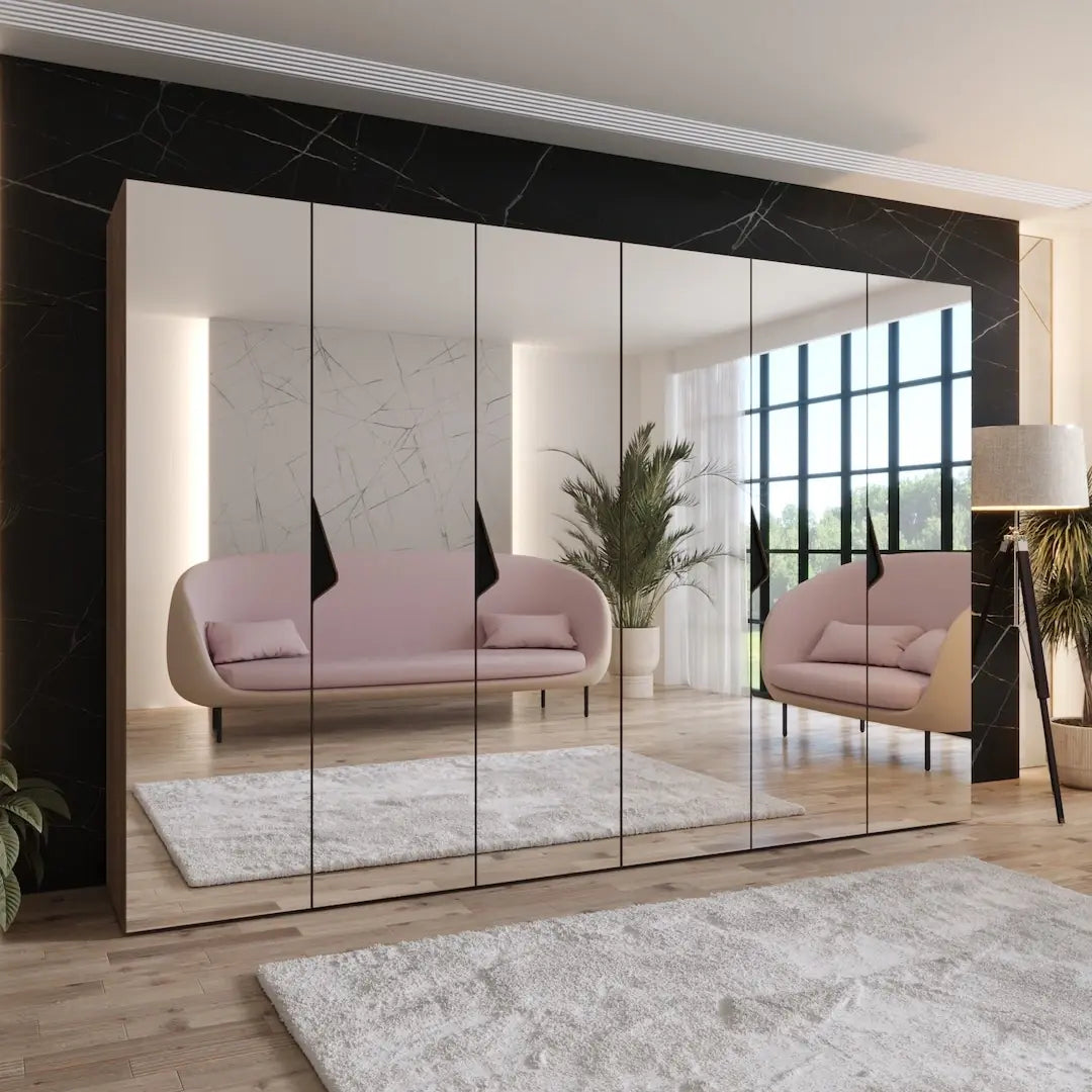 Sandi III Hinged Door Wardrobe 300cm