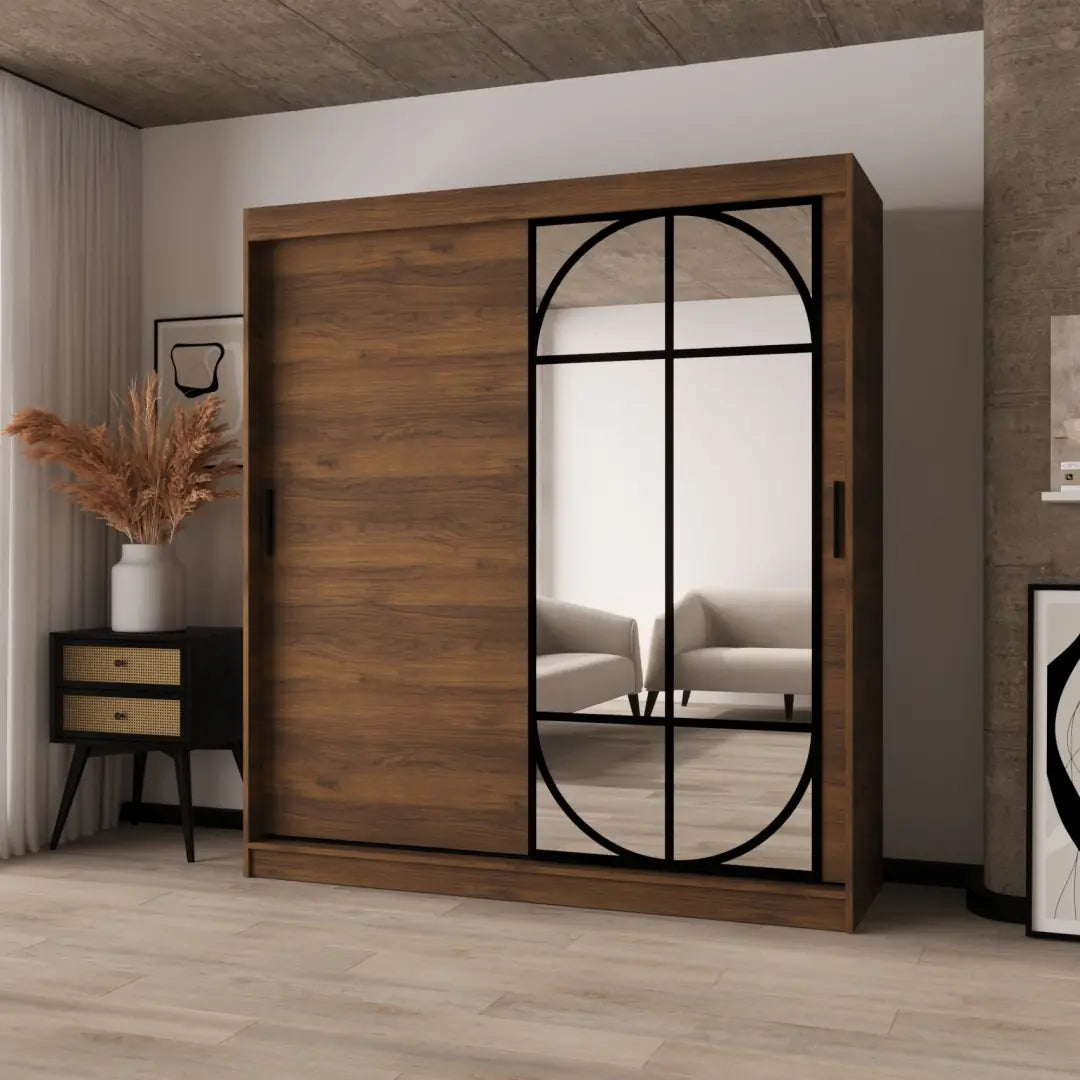 Lugo Sliding Door Wardrobe 180cm