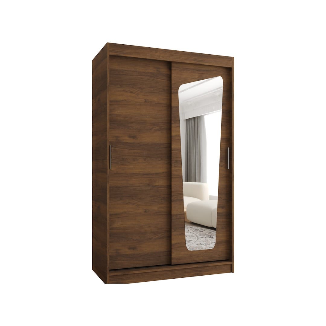 Moka Sliding Door Wardrobe 120cm