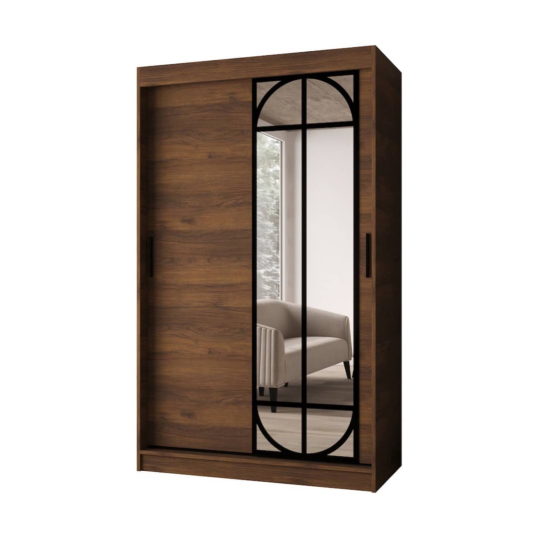 Lugo Sliding Door Wardrobe 120cm