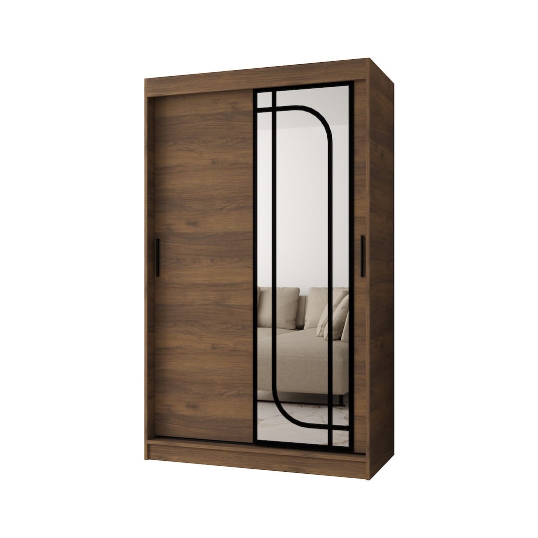 Alabama Sliding Door Wardrobe 120cm