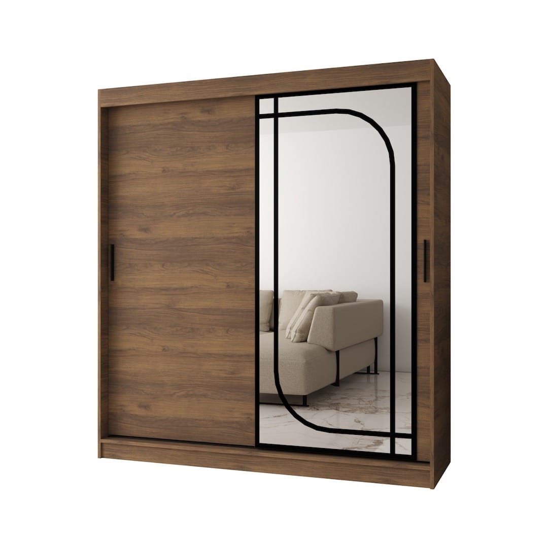 Alabama Sliding Door Wardrobe 180cm