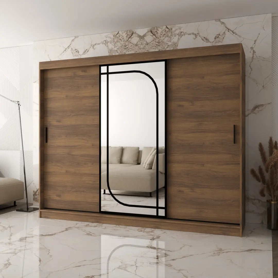 Alabama Sliding Door Wardrobe 250cm