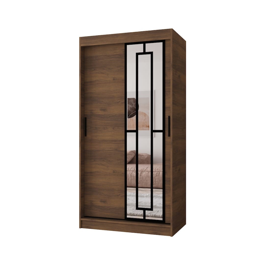 Modena Sliding Door Wardrobe 100cm