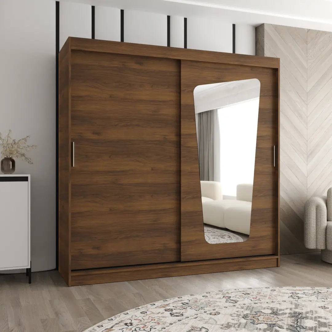 Moka Sliding Door Wardrobe 200cm