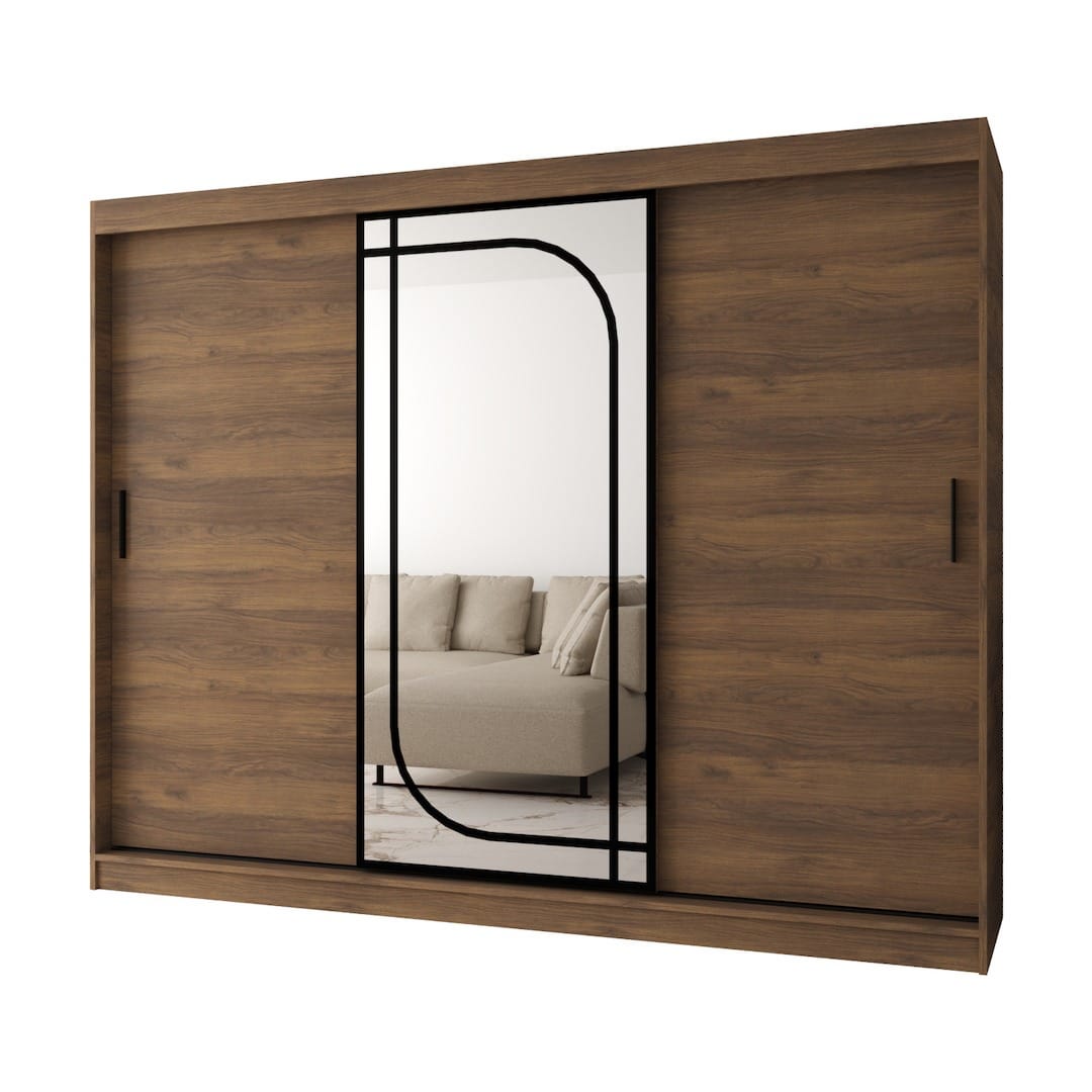 Alabama Sliding Door Wardrobe 250cm