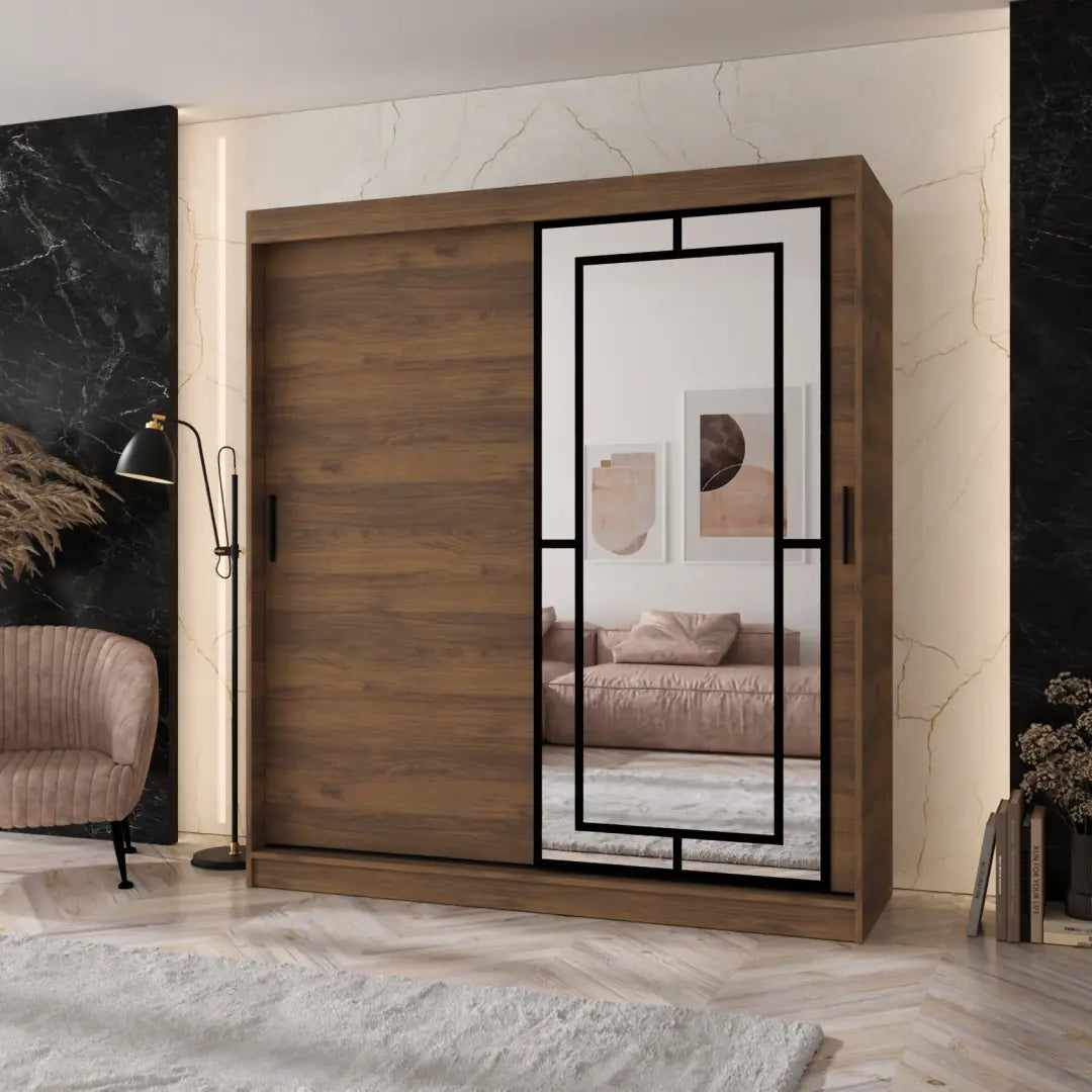 Modena Sliding Door Wardrobe 180cm