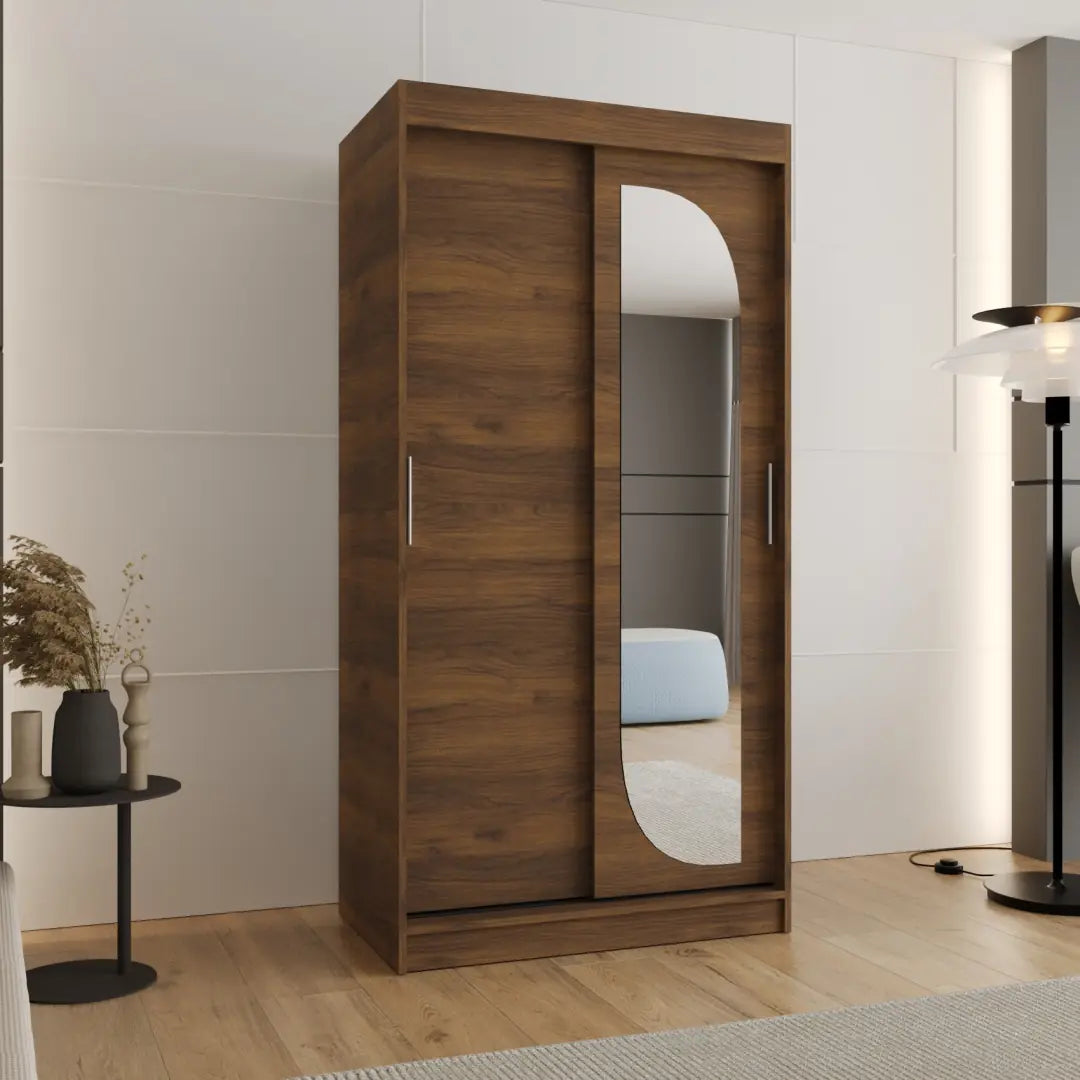 Lucy Sliding Door Wardrobe 100cm