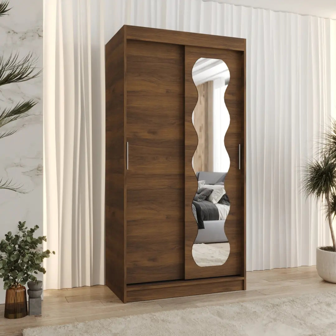 Spoti Sliding Door Wardrobe 100cm