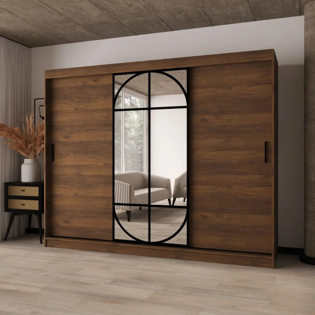 Lugo Sliding Door Wardrobe 250cm