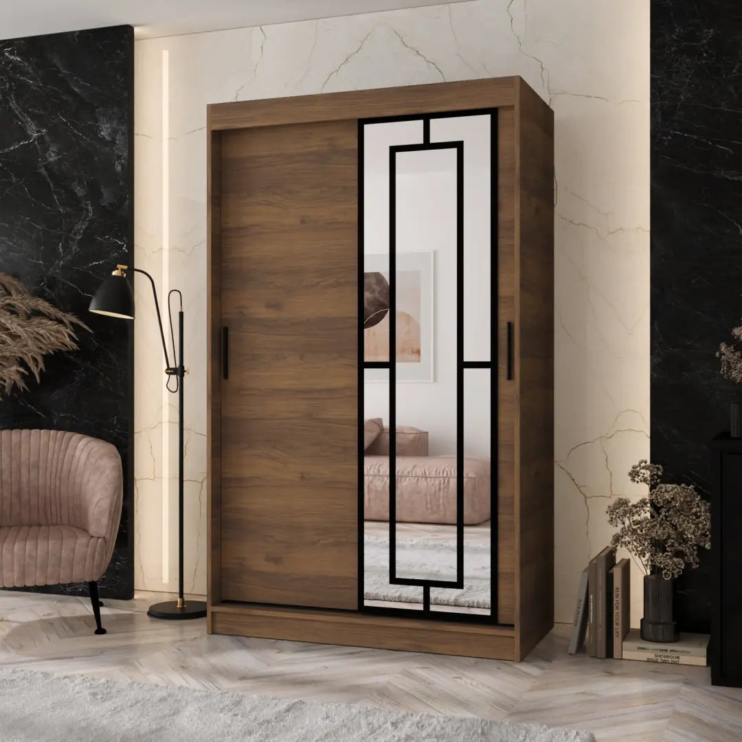 Modena Sliding Door Wardrobe 120cm