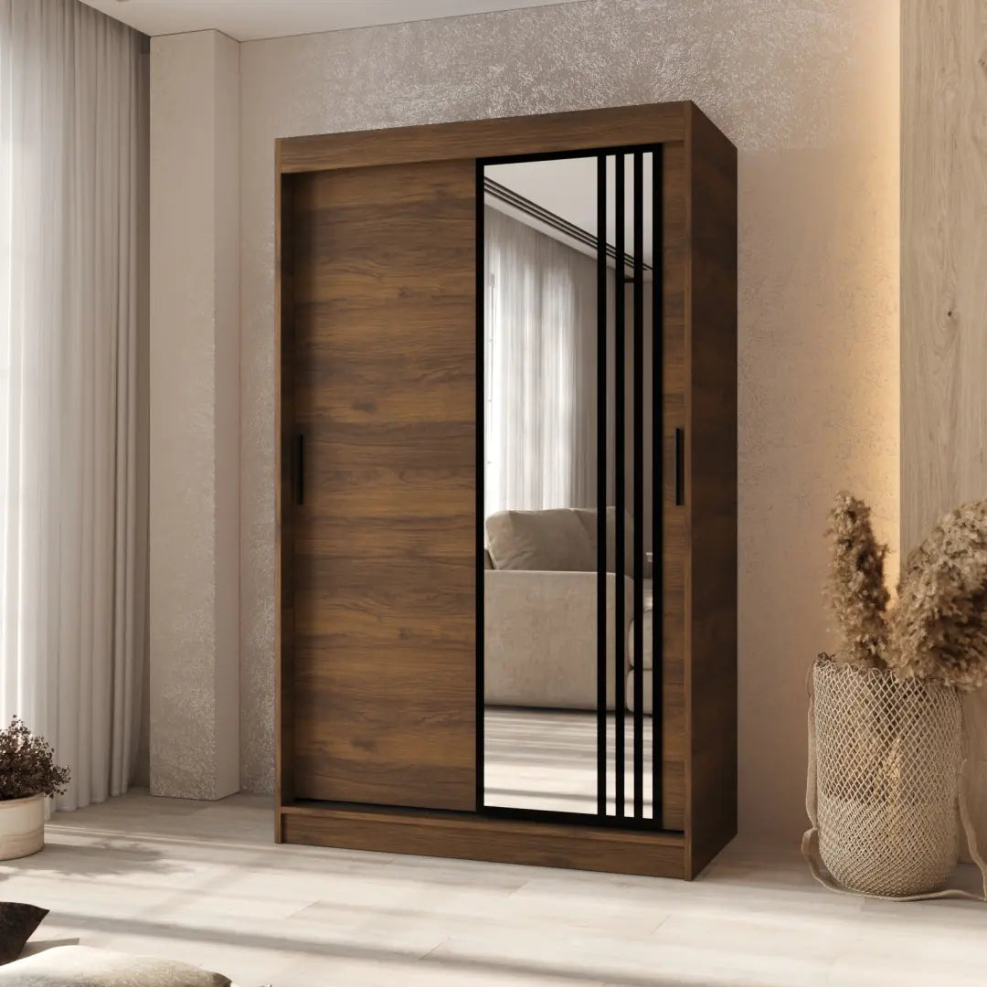 Asved Sliding Door Wardrobe 120cm