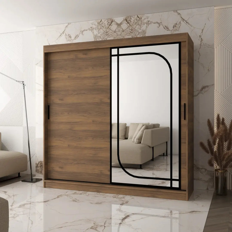Alabama Sliding Door Wardrobe 200cm