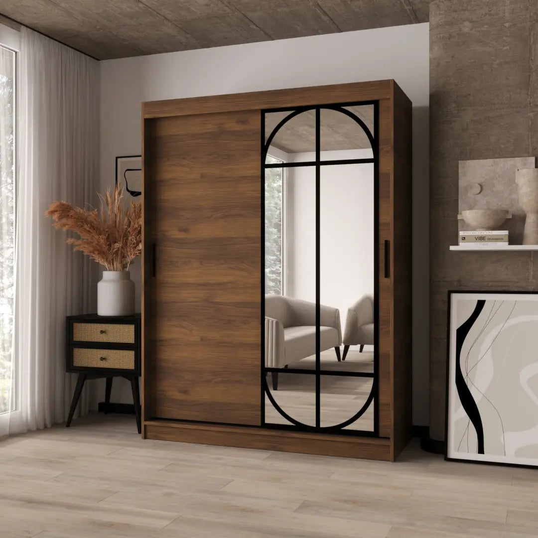 Lugo Sliding Door Wardrobe 150cm