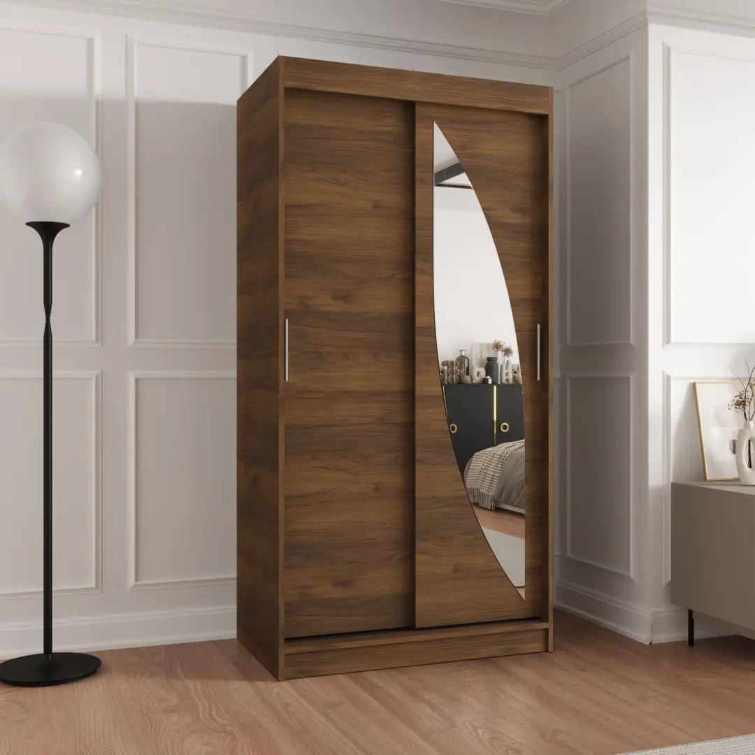 Milo Sliding Door Wardrobe 100cm