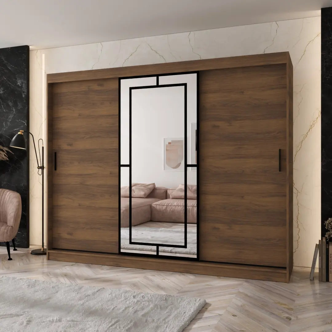 Modena Sliding Door Wardrobe 250cm