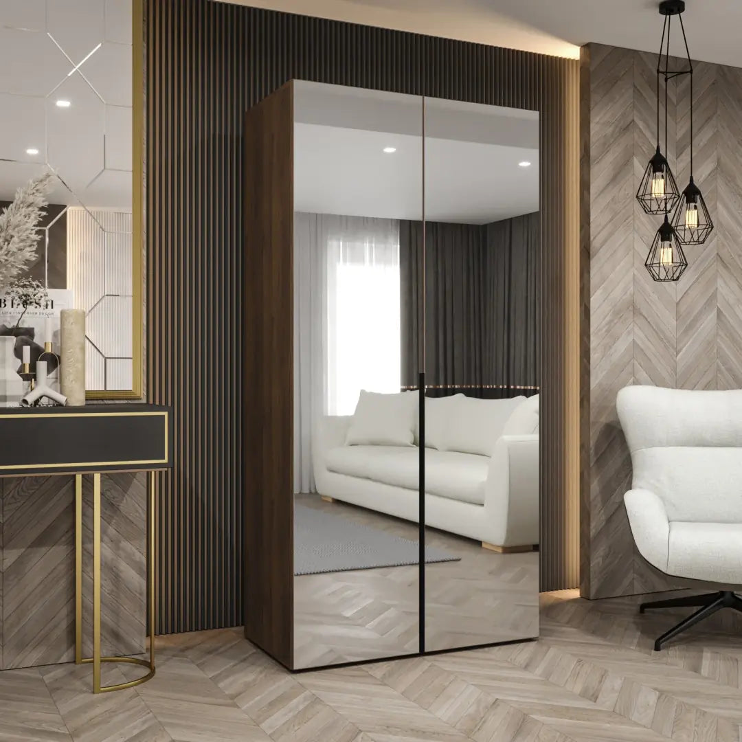 Alicante III Hinged Door Wardrobe 100cm