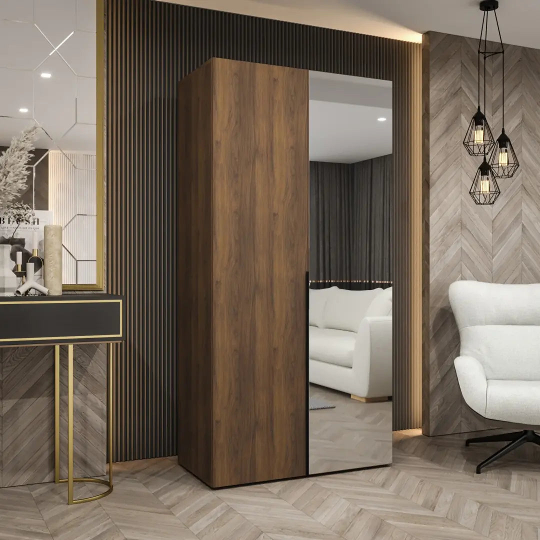 Alicante II Hinged Door Wardrobe 100cm