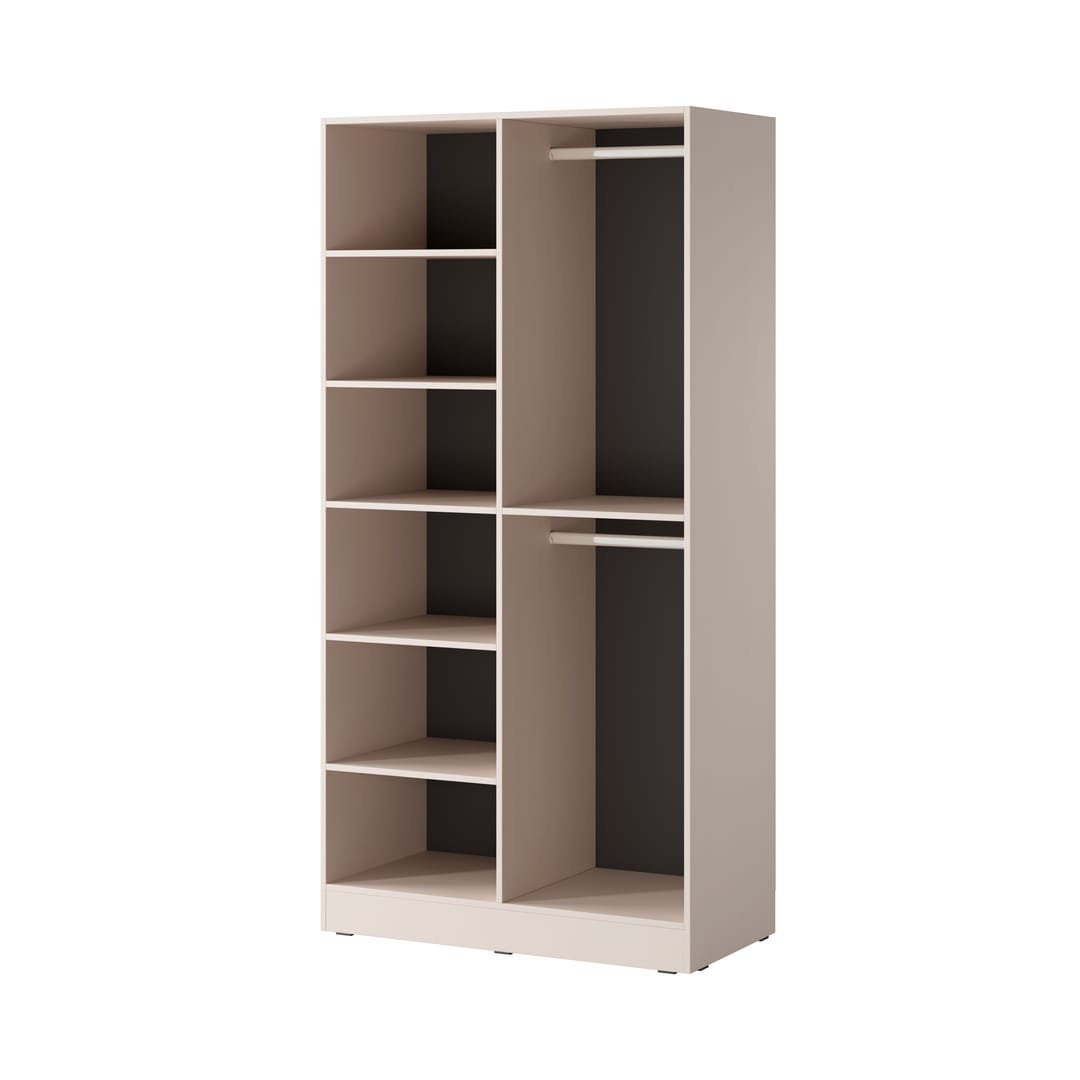 Lund Hinged Door Wardrobe 101cm [Anitsol]