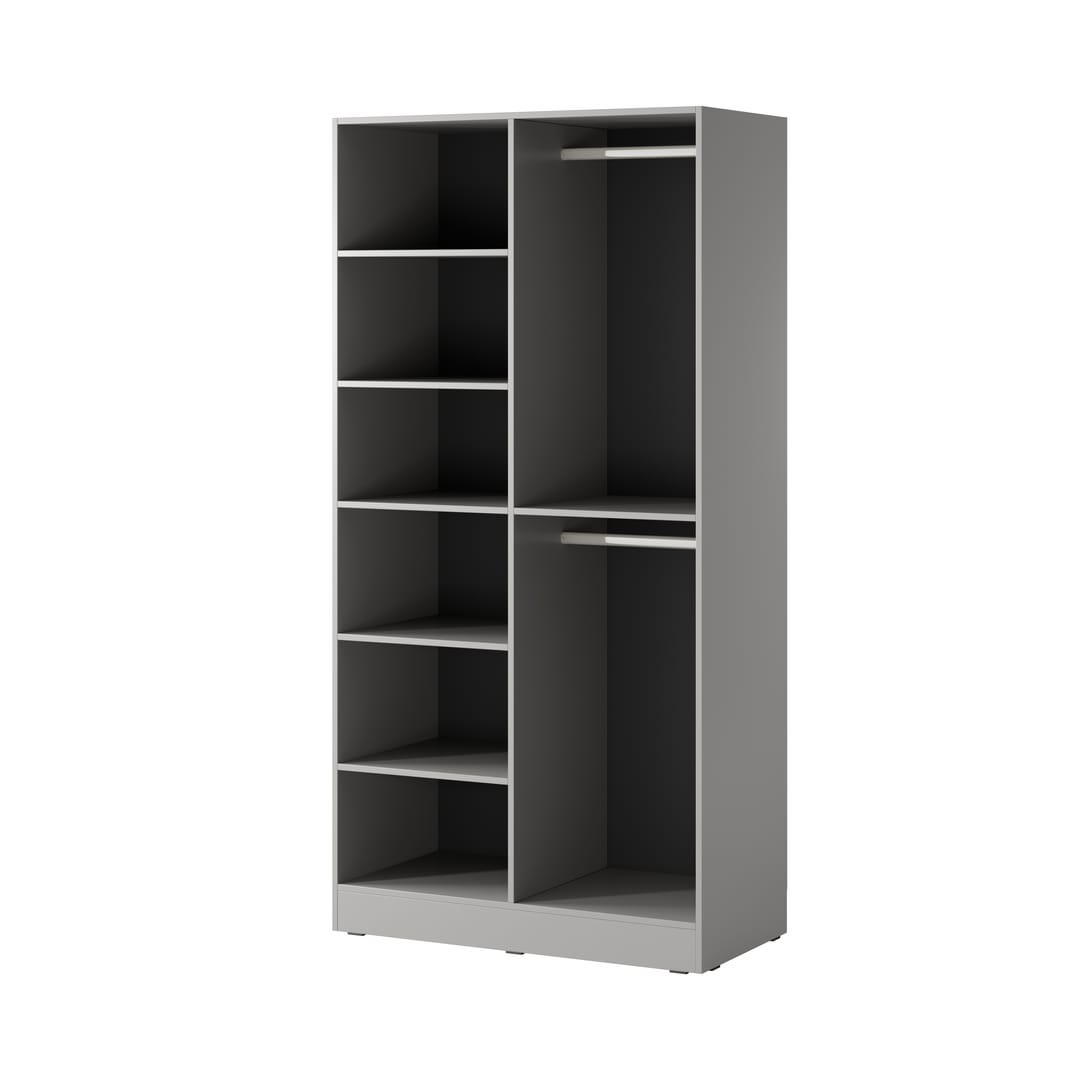 Lund Hinged Door Wardrobe 101cm [Anitsol]