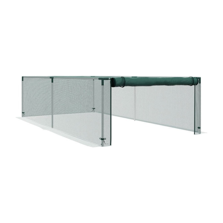 Outsunny 8' x 4' Plant Protection Cage, with Door, Green