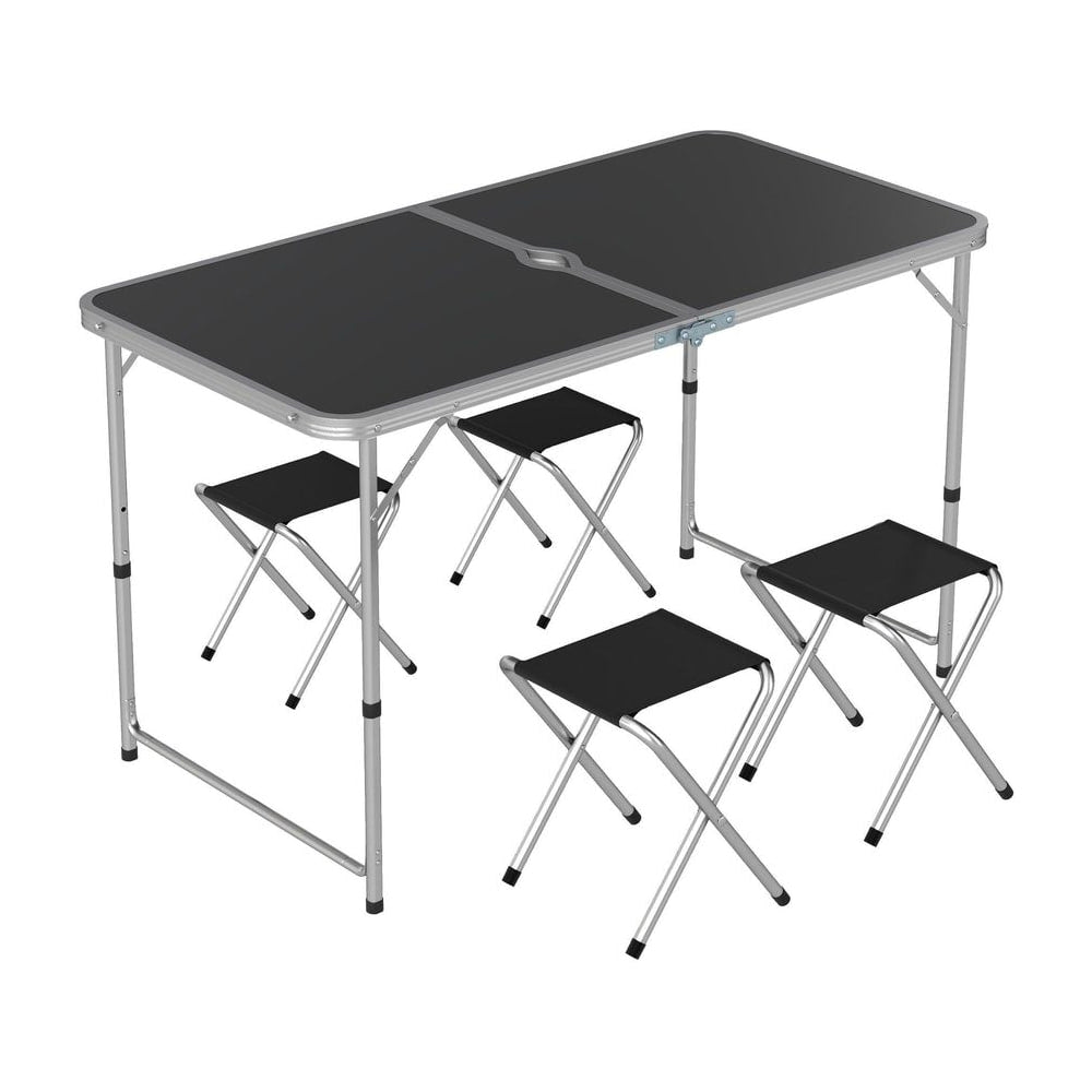 Outsunny Four-Person Foldable Aluminium Picnic Set