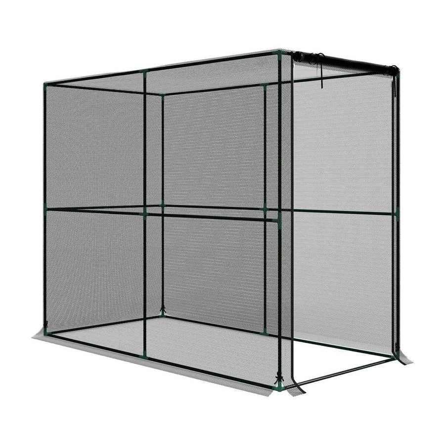 Outsunny Fruit Cage Bird Netting, Brassica Cage Plant Protection Tent with Zipped Door, Anti Bird, Insects, Small Animals
