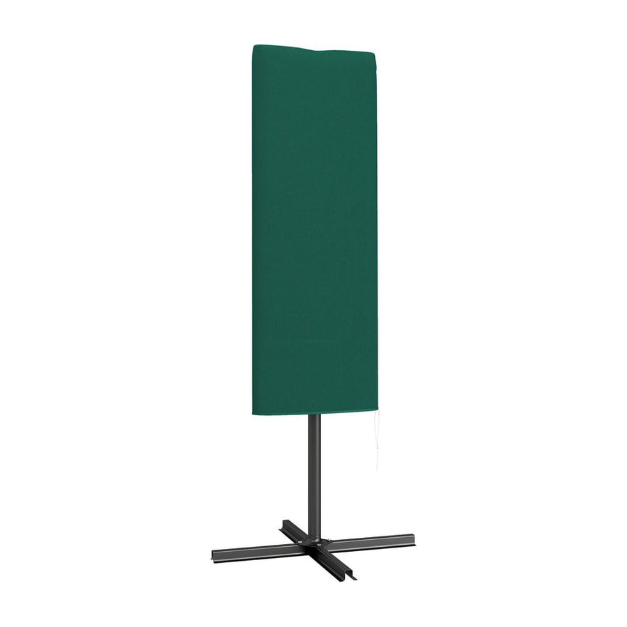 Outsunny Garden Parasol Cover, Outdoor Patio Umbrella Protector Weatherproof Garden Patio for 2-4m Parasol, Dark Green