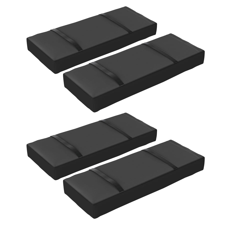 Outsunny Parasol Weights Set of 4 in Black
